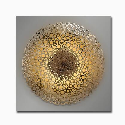 ROSE Luxury Geometric Poster