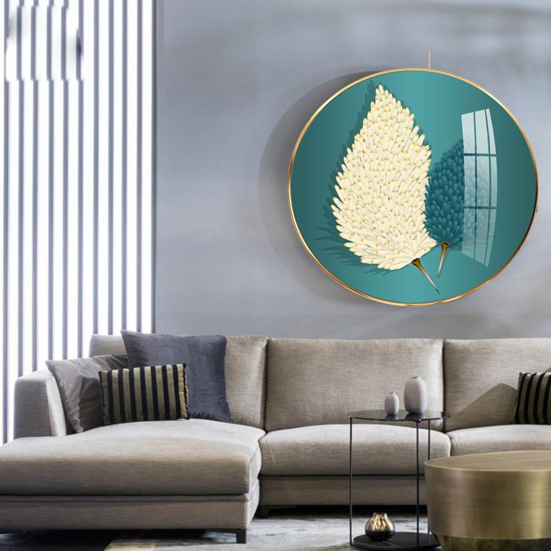 Modern Leaves Crystal Porcelain